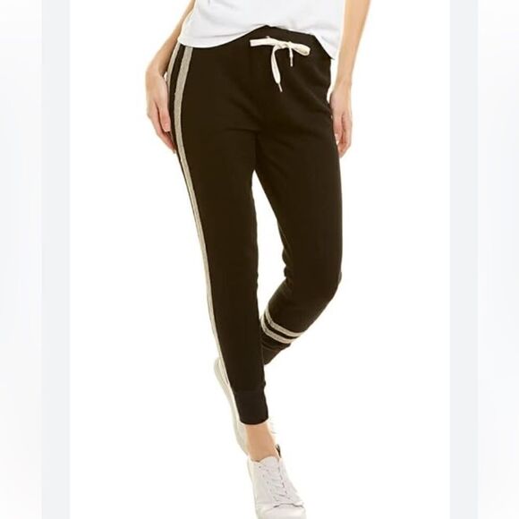 N:Philanthropy black Matador striped jogger sweatpants - Picture 1 of 11